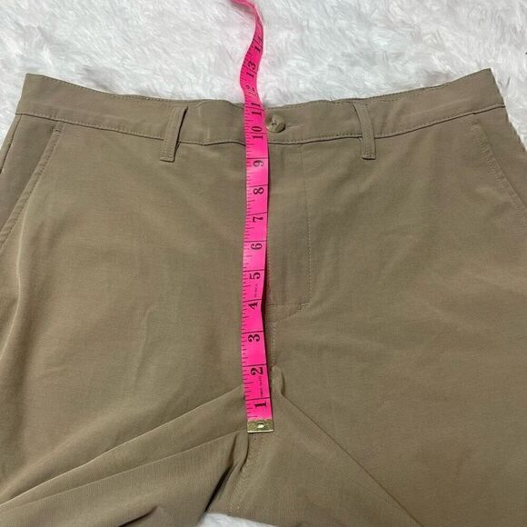 Callaway Mens Shorts Active Waist Performance Tan Golf Size 34 Stretch - Picture 4 of 9